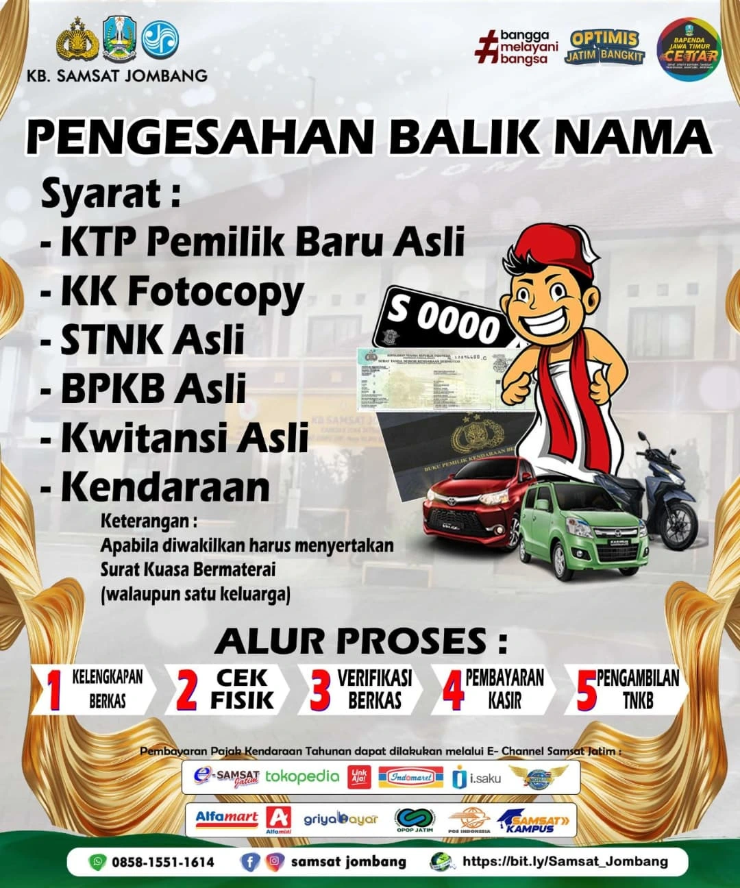 Bea Balik Nama Kendaraan Bermotor