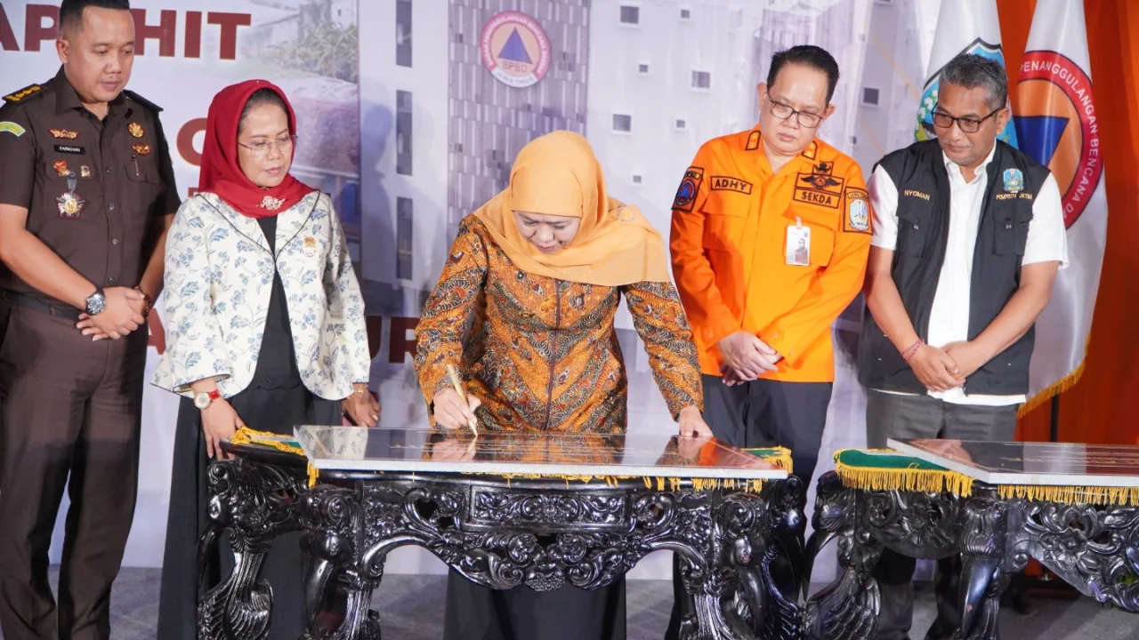 Peresmian Gerha Majapahit dan GOR BPBD Jatim