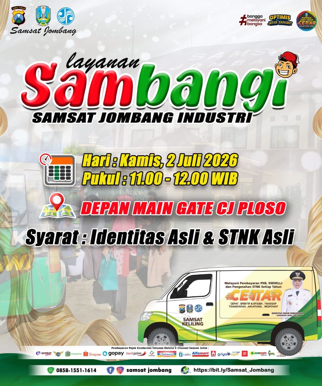 SAMBANGI CJ Ploso 2 Juli 2026