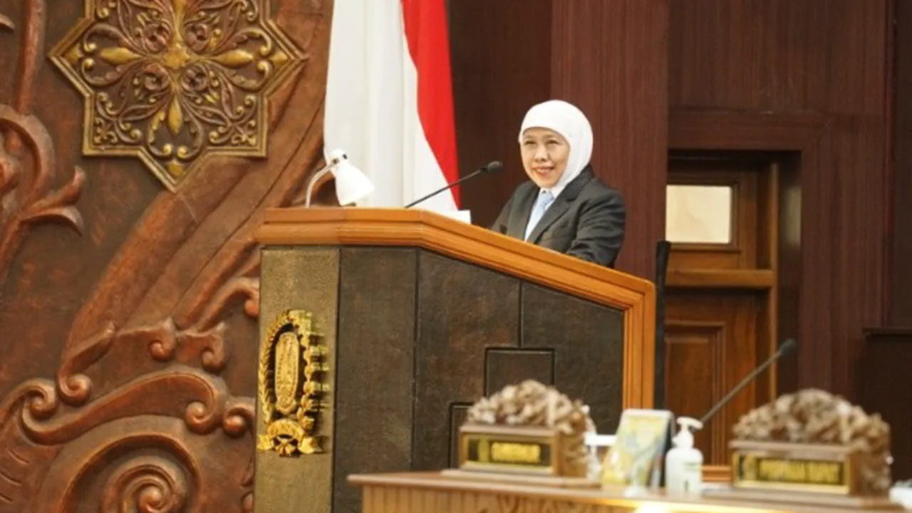 Gubernur Khofifah Paparkan Nota Keuangan APBD-P 2026, Pendidikan dan Infrastruktur Jadi Fokus Utama